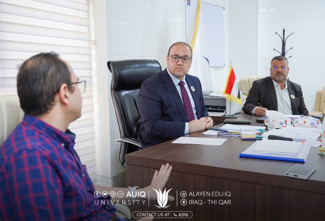 كلية الصيدلة تعقد مجلسها السادس للفصل الدراسي الثاني من العام الدراسي 2023 - 2024