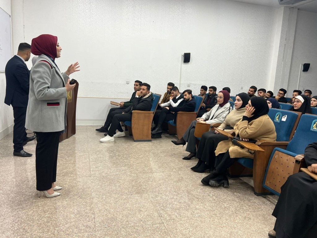 شعبة الارشاد النفسي والتوجيه التربوي في كلية طب الاسنان تقيم حملة توعوية حول افة المخدرات