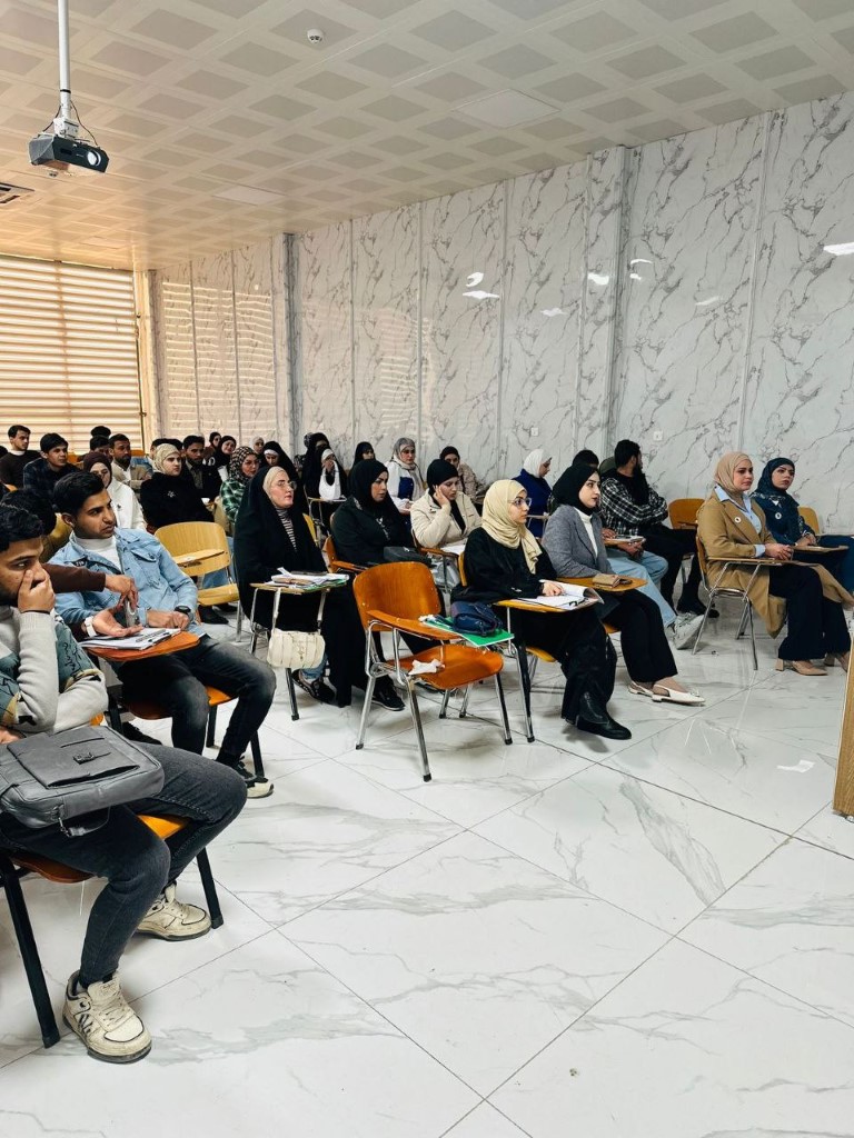 ورشة عمل حول تأثير الحجاب على الصحة النفسية للمرأة في كلية التربية – جامعة العين العراقية