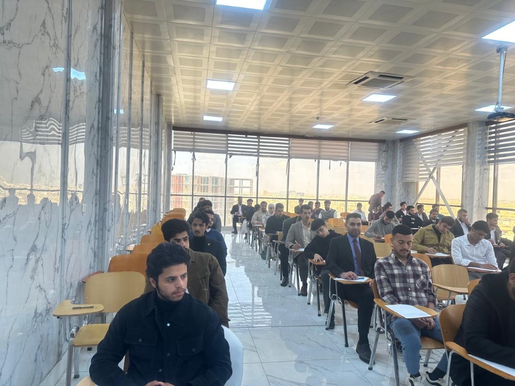 انطلاق امتحانات الفصل الأول للمرحلة الأولى في كلية القانون بجامعة العين العراقية
