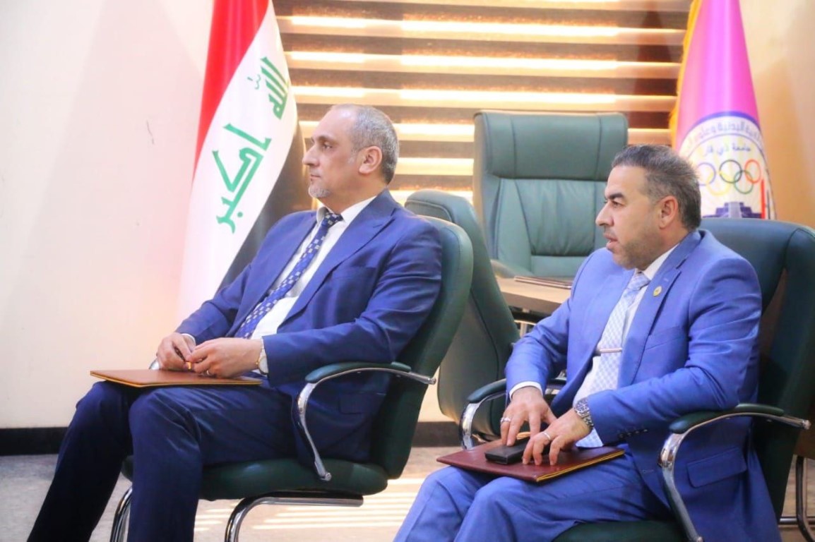 كلية التربية في جامعة العين العراقية توقع مذكرات تعاون علمي مع كليات جامعة ذي قار