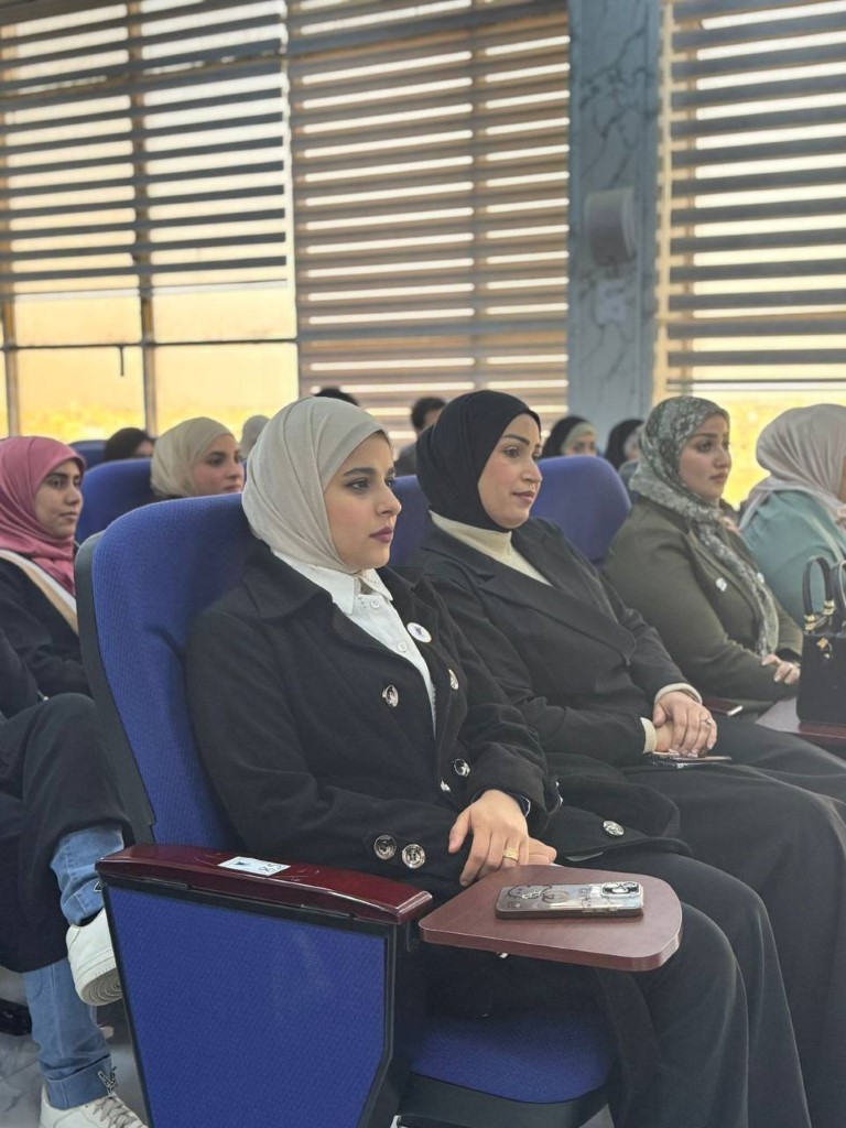 وحدة تمكين المرأة في كلية التقنيات الصحية والطبية تقيم ورشة توعية بعنوان "تأثير الفحوصات الشعاعية على المرأة الحامل"