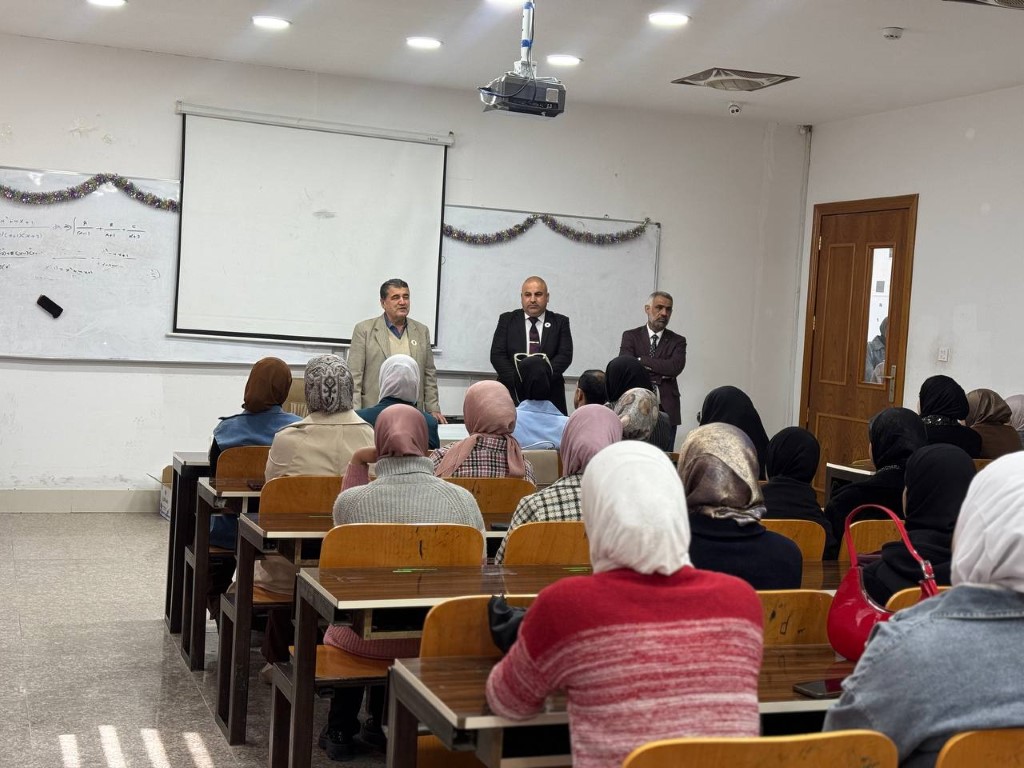 جامعة العين العراقية تستقبل طالبات ثانوية الريام للبنات في سفرة علمية