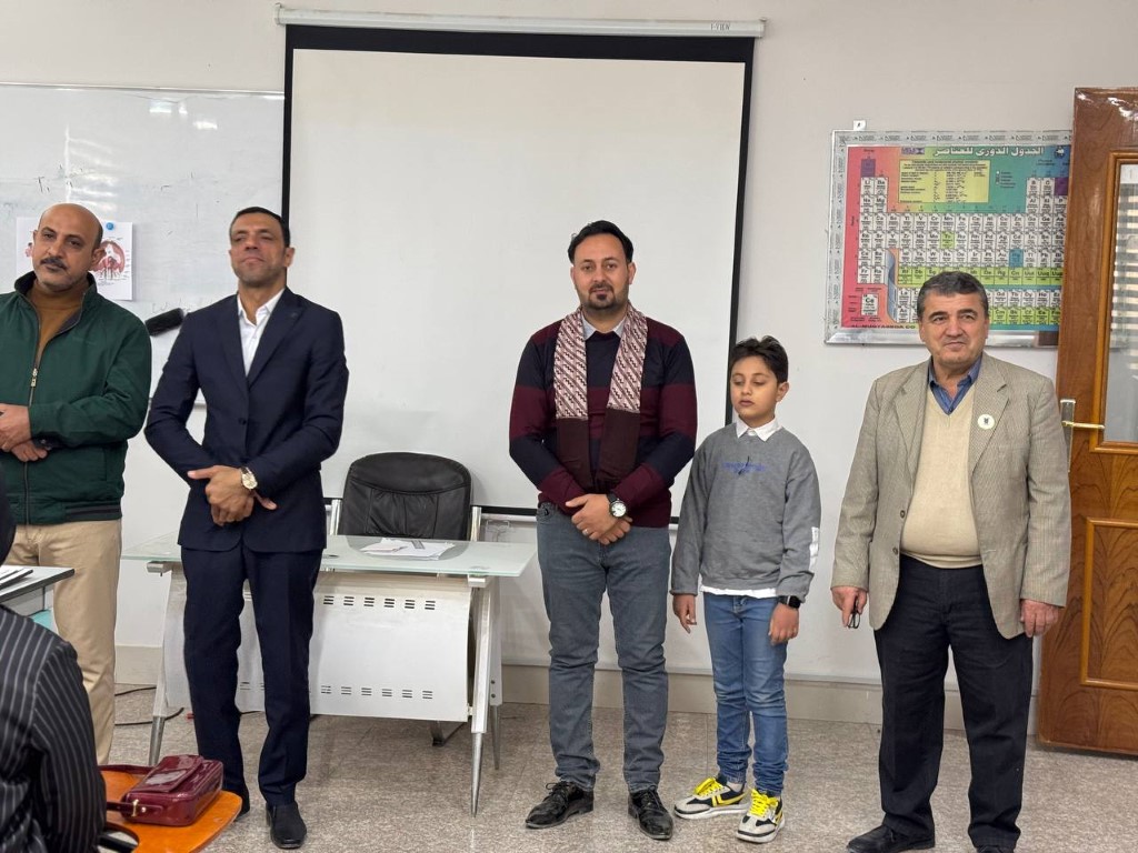 جامعة العين العراقية تستقبل طالبات ثانوية الريام للبنات في سفرة علمية
