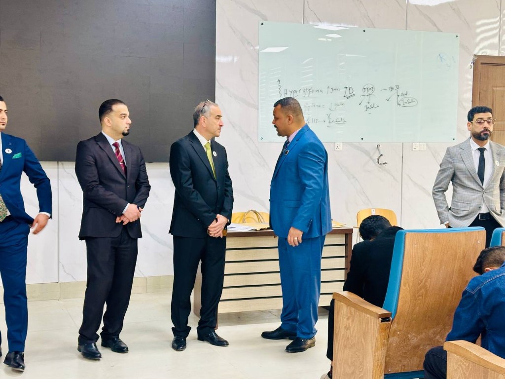 التقنيات الصحية تستقبل اللجنة الوزارية المشرفة على الامتحانات المشتركة