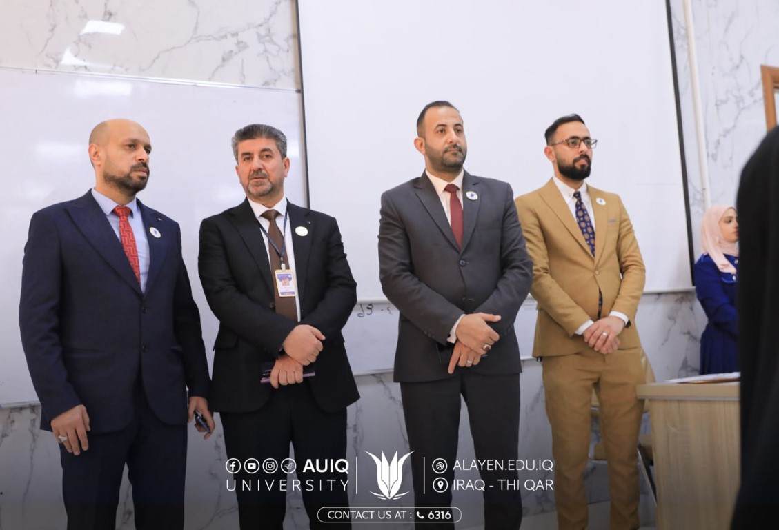رئيس جامعة العين العراقية يتفقد القاعات الامتحانية في كلية التربية