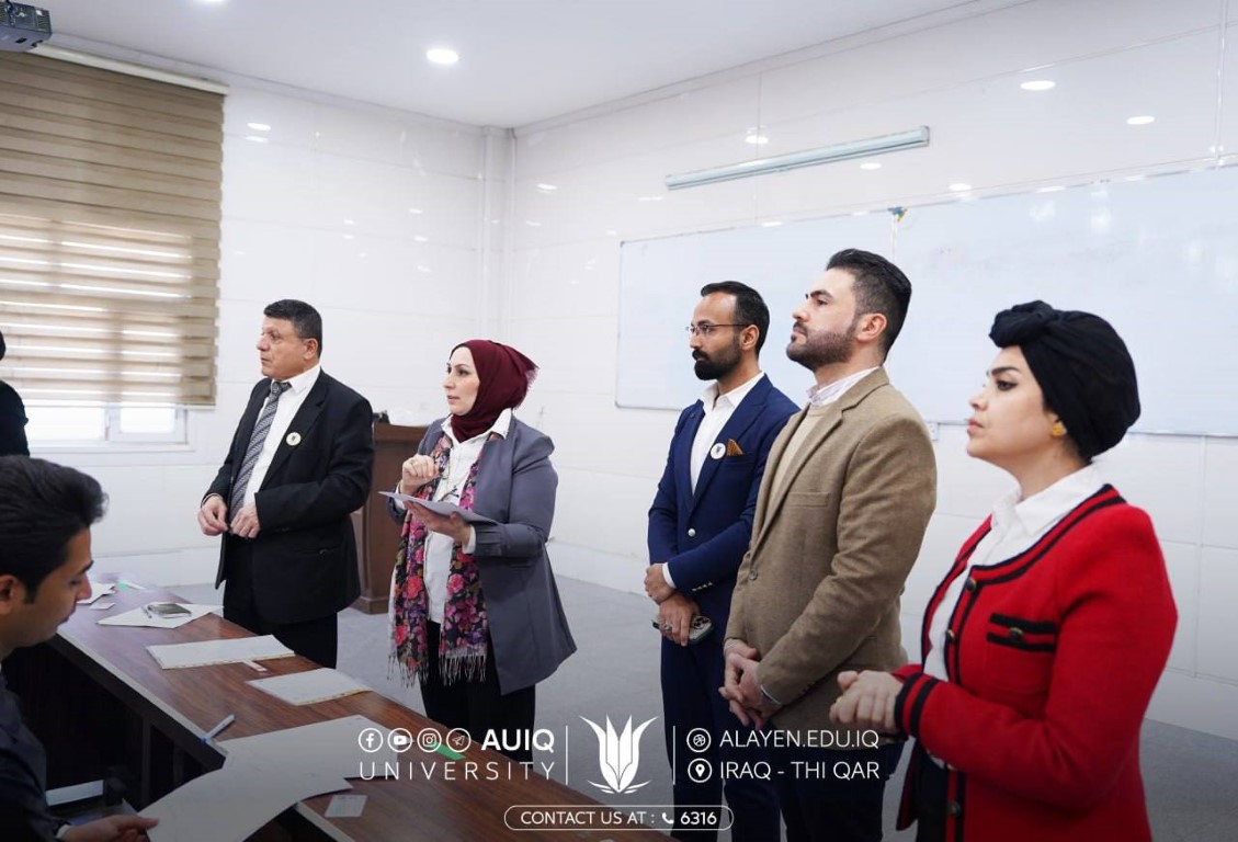 كلية الهندسة تبدأ الامتحان المشترك بين جامعة العين العراقية وجامعة النهرين