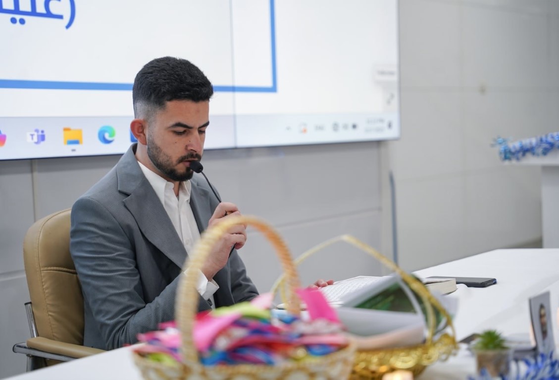 كلية الطب تقيم محفلاً قرآنياً بمناسبة ولادة الإمام الحسن المجتبى عليه السلام