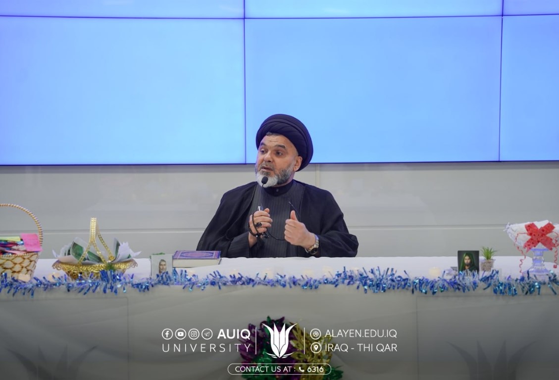 كلية الطب تقيم محفلاً قرآنياً بمناسبة ولادة الإمام الحسن المجتبى عليه السلام