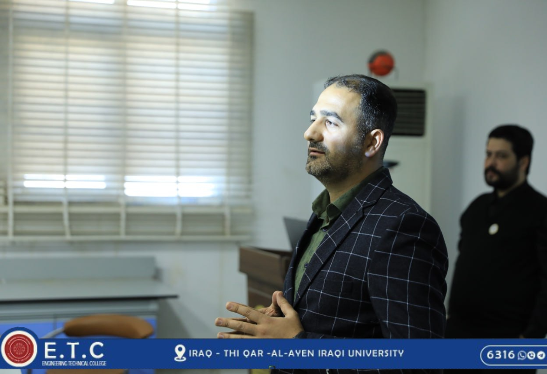 الكلية التقنية الهندسية - جامعة العين تستقبل طلبة ثانوية محمد الصدر في زيارة تعريفية