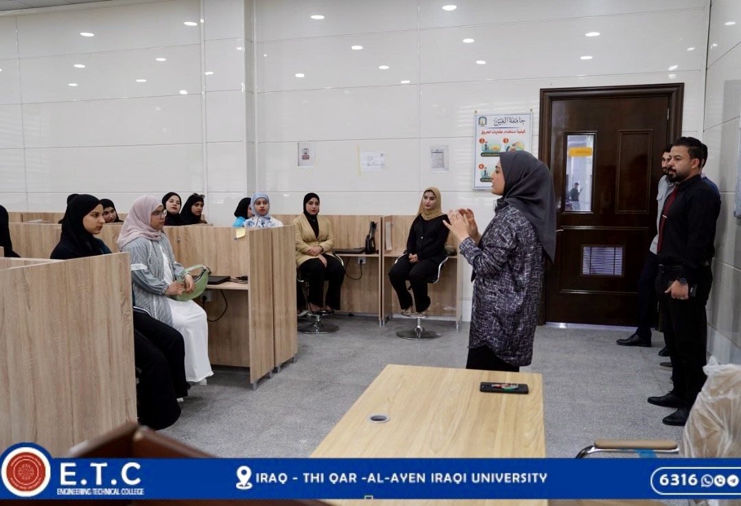 الكلية التقنية الهندسية تستقبل مدرسة أور الثانوية للبنات في زيارة علمية