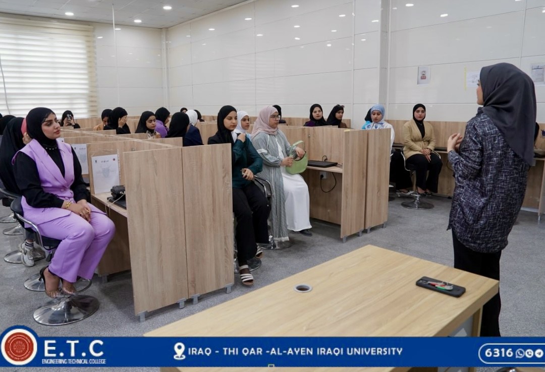 الكلية التقنية الهندسية تستقبل مدرسة أور الثانوية للبنات في زيارة علمية