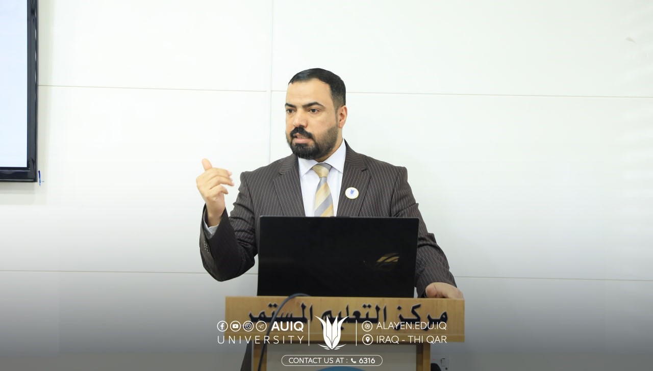 التعليم المستمر في جامعة العين العراقية ينظم دورة تدريبية حول نظام الأرشفة والمخاطبات الإدارية